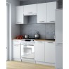 Cuisine complète 180 cm NILA couleur bois petit prix