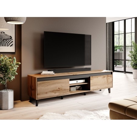 Meuble Tv NORI 170 cm style industriel loft