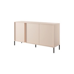 Commode Dastia 153 cm 3 portes beige