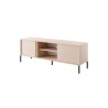 Meuble TV Dastia 153 cm couleur beige naturelle