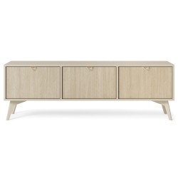 Meuble Tv Forest de 158 cm couleur beige ou eucalyptus