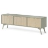 Meuble Tv Forest de 158 cm couleur beige ou eucalyptus