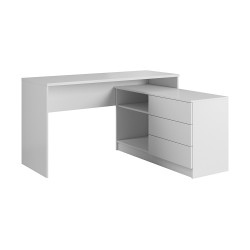 Bureau TEIO 138 cm avec rangement