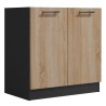 LILA - Meuble de cuisine bas 80 cm 2 portes