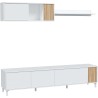 Meubles de salon Ethna Blanc Artik Et Nature Style moderne