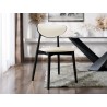 Chaise KT-65/C en beige ou noir