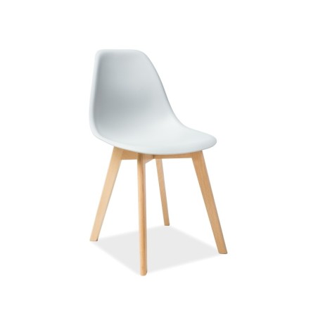 Chaise scandinave MORIS pieds bois de hêtre