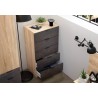 Commode 5 tiroirs ALAY style industriel