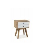 Commode moderne et table de chevet pas cher.